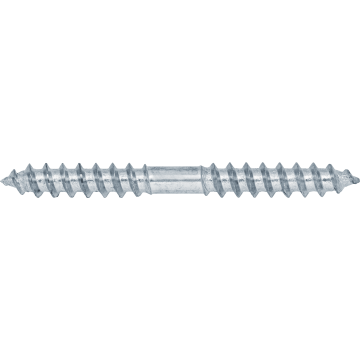 Double side wood hanger bolt