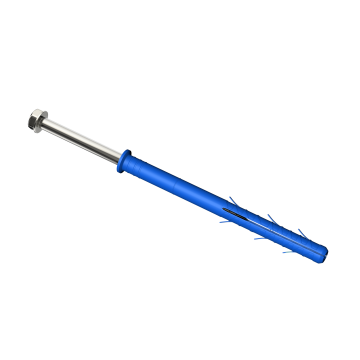 PowerSpace frame fixing with flange head screw