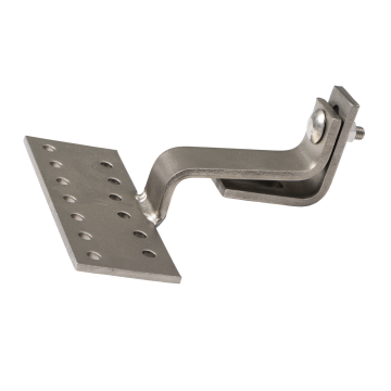 Adjustable mounting bracket - 1 degree of adjustment INOX 