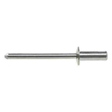 Sealed flat head blind rivets, A2/A2 INOX