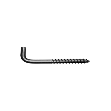 Wood screw hook, L type