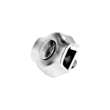 Simplex wire rope clamp
