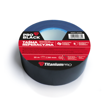 Repairing tape for membranes and foils