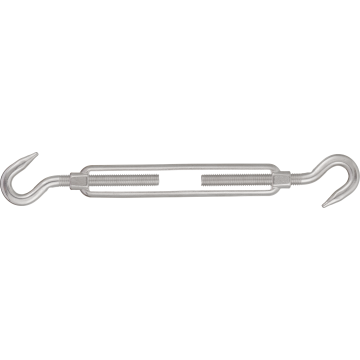 Turnbuckle hook and hook INOX